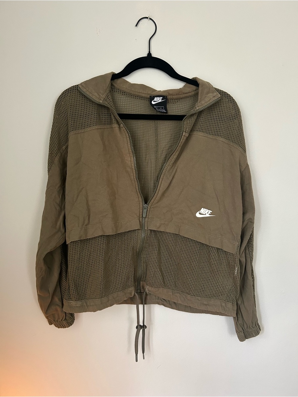Nike Olive Green Athletic Jacket